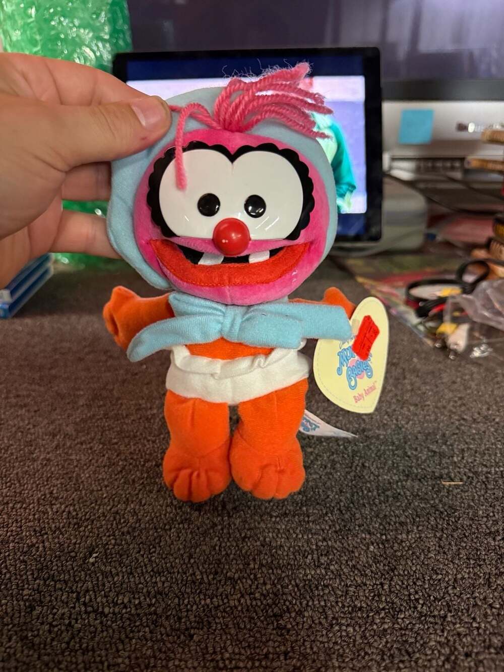 Jim Henson's Muppet Babies Baby Animal Plush Toy with Tag Toy Play